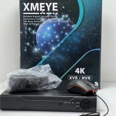 دستگاه ضبط XVR ۴ کانال ۵ مگاپیکسل XMEye Smart | تشخیص چهره | مناسب دوربین‌های آنالوگ AHD | H.265+