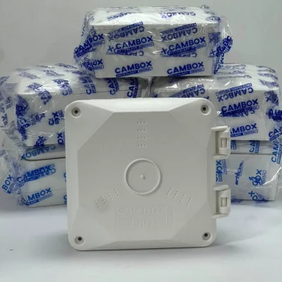 کمباکس 15 در 15 دوربین مداربسته لولادار ضدآب | جعبه تقسیم عایق نویز CamBox