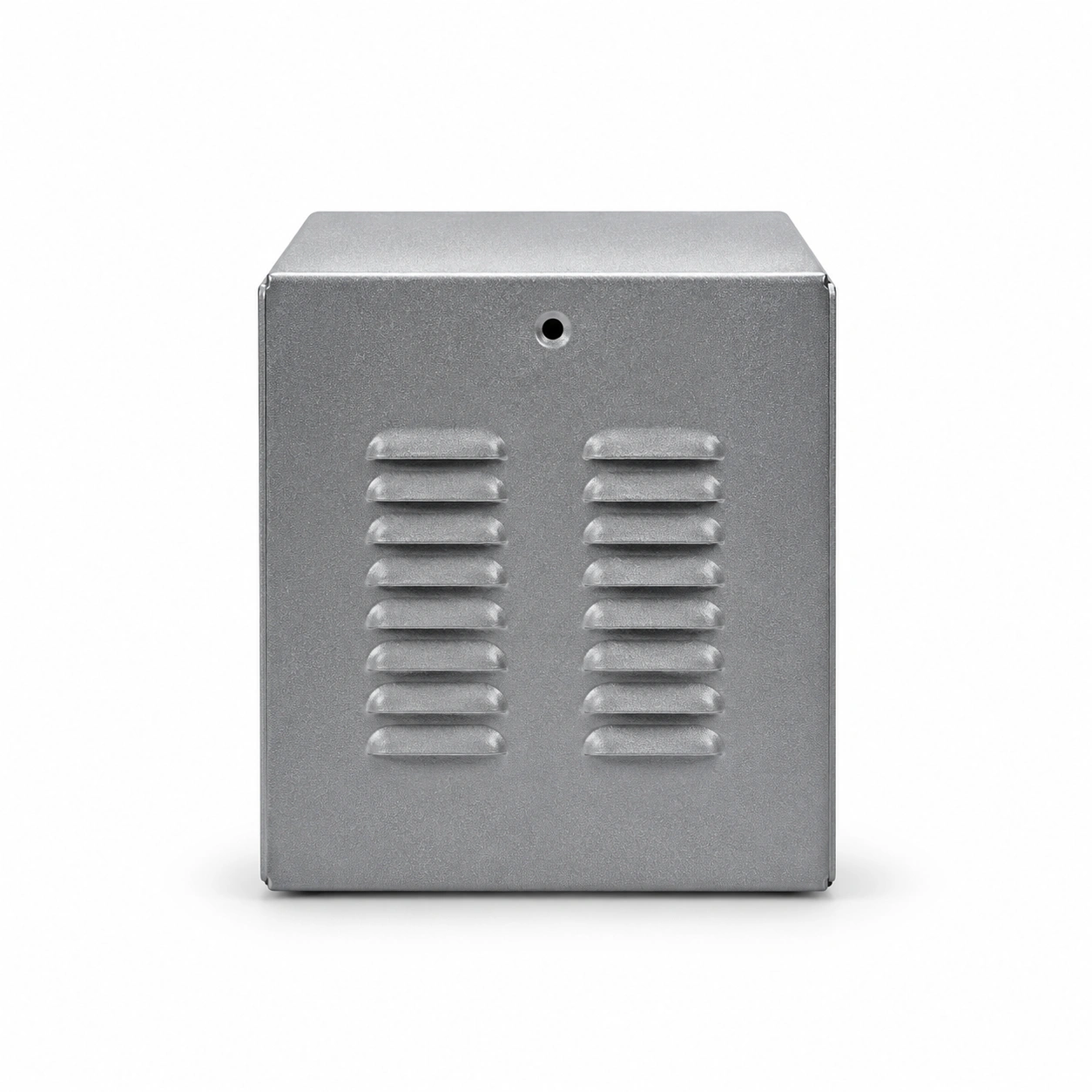 Metal cover for burglar alarm speaker