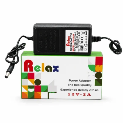 آداپتور ۱۲ ولت ۲ آمپر ریلکس (Relax) | آداپتور سوئیچینگ مناسب دوربین مداربسته